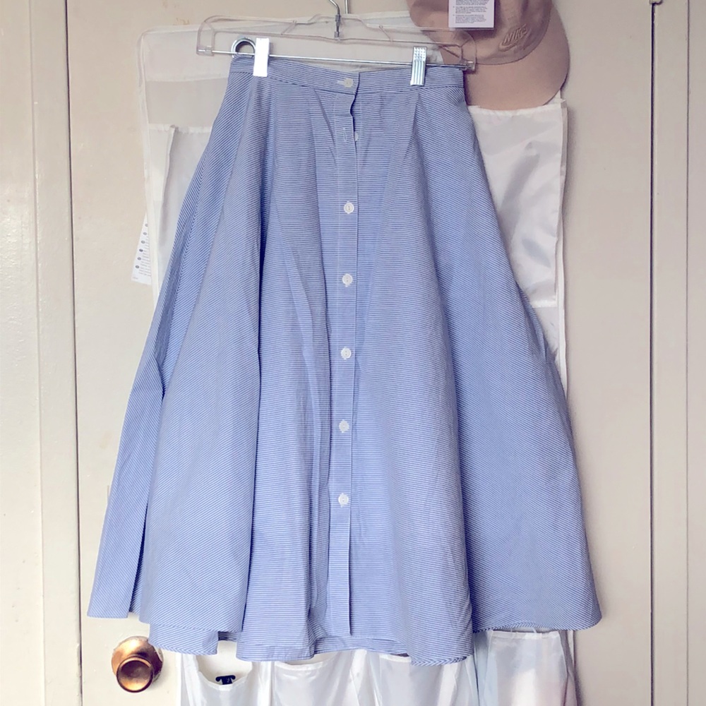 COPY - Uniqlo dress shirt style skirt